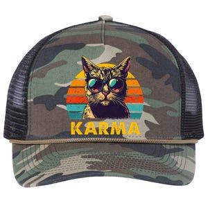 Cat Music Karma Retro Rope Trucker Hat Cap