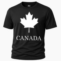 Canada Maple Leaf Canadian Flag Cooling Performance Crew T-Shirt