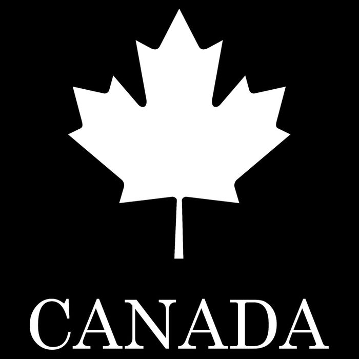 Canada Maple Leaf Canadian Flag Cooling Performance Crew T-Shirt