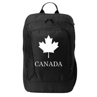Canada Maple Leaf Canadian Flag City Backpack