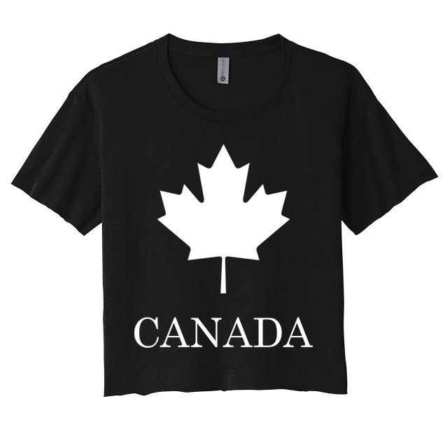Canada Maple Leaf Canadian Flag Crop Top