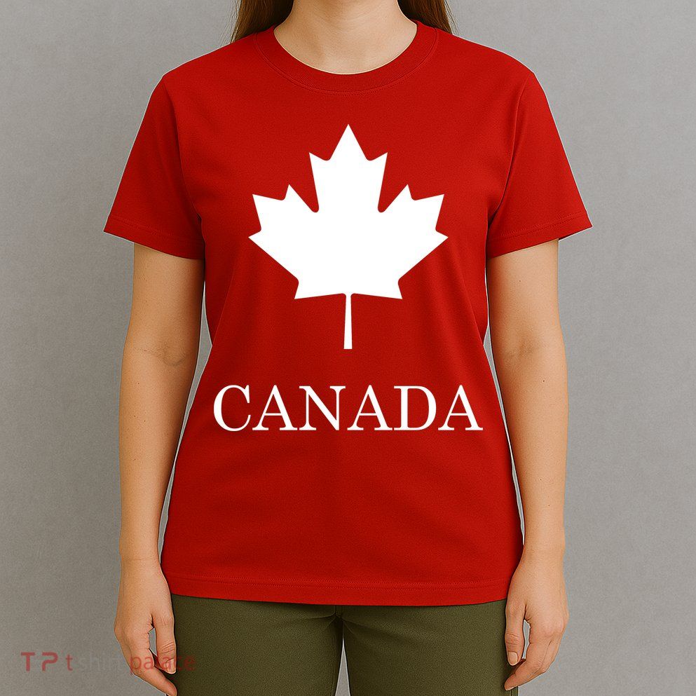 Canada Maple Leaf Canadian Flag T-Shirt