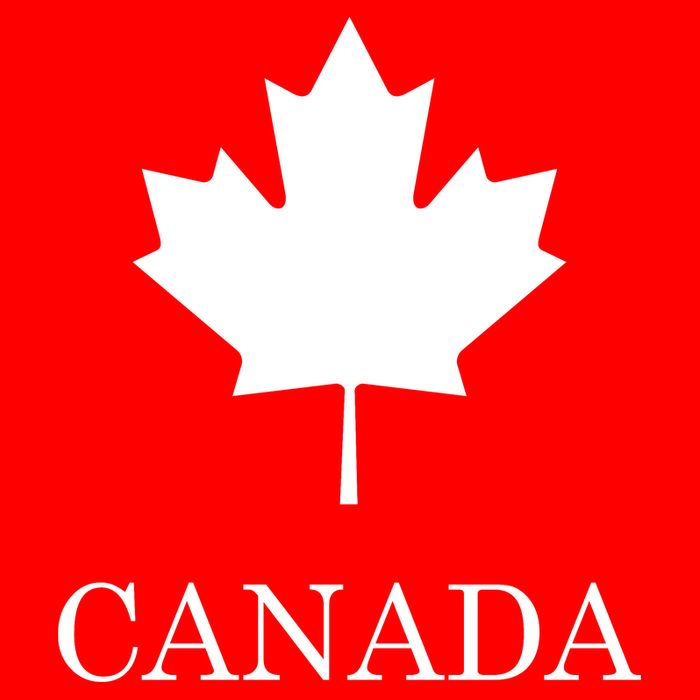 Canada Maple Leaf Canadian Flag 16 in Basic Backpack