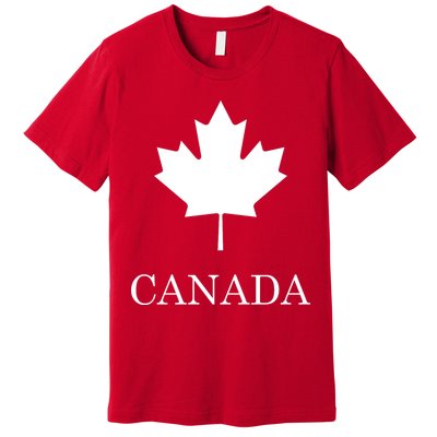 Canada Maple Leaf Canadian Flag Premium T-Shirt