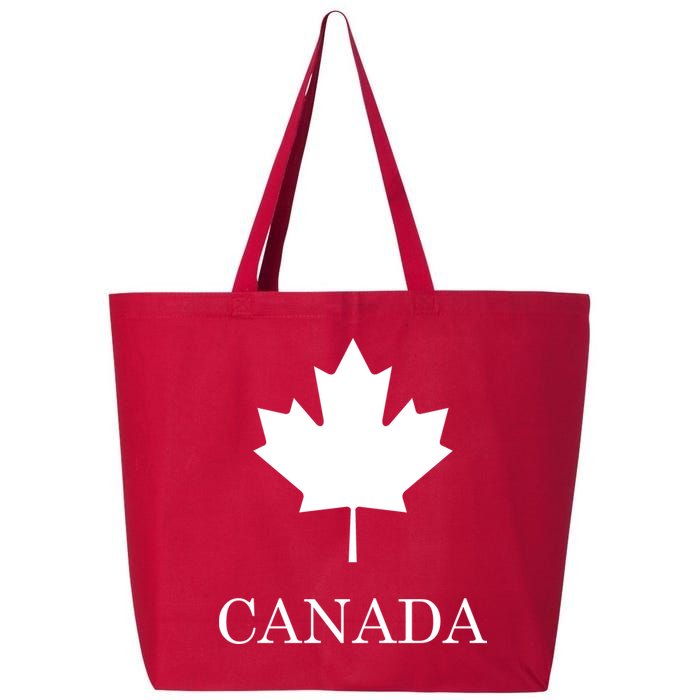 Canada Maple Leaf Canadian Flag 25L Jumbo Tote