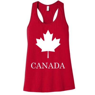 Canada Maple Leaf Canadian Flag Womens Tank Top