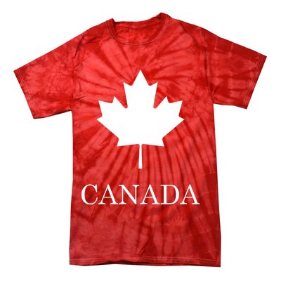 Canada Maple Leaf Canadian Flag Tie-Dye T-Shirt