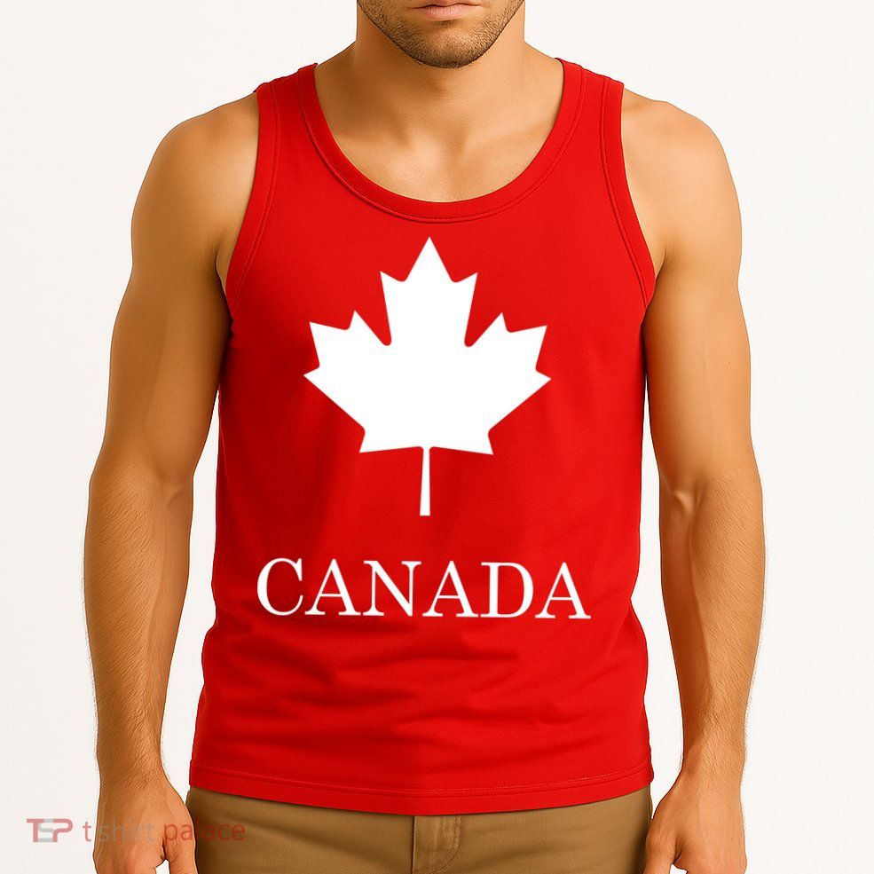 Canada Maple Leaf Canadian Flag Tank Top