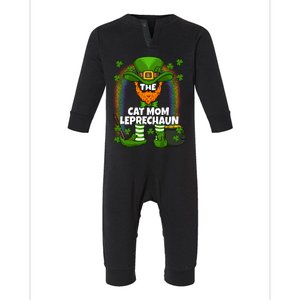 Cat Mom Leprechaun Family Matching St Patricks Day Party Gift Infant Fleece One Piece