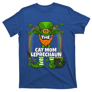 Cat Mom Leprechaun Family Matching St Patricks Day Party Gift T-Shirt