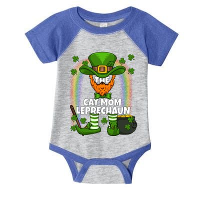 Cat Mom Leprechaun Family Matching St Patricks Day Party Gift Infant Baby Jersey Bodysuit