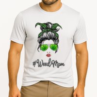 Classy Mom Life with Leopard Mom Marijuana Weed Lover Performance Shirt