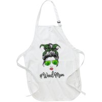Classy Mom Life with Leopard Mom Marijuana Weed Lover Apron