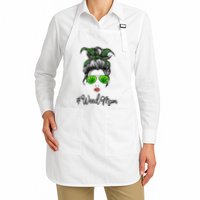 Classy Mom Life with Leopard Mom Marijuana Weed Lover Apron