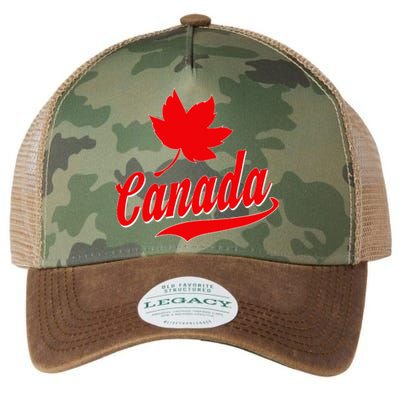 Canadian Maple Leaf Country Canada Legacy Tie Dye Trucker Hat