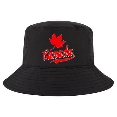 Canadian Maple Leaf Country Canada Cool Comfort Performance Bucket Hat