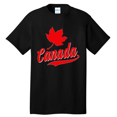 Canadian Maple Leaf Country Canada Tall T-Shirt