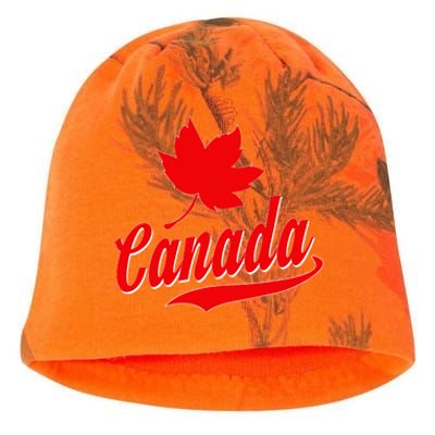 Canadian Maple Leaf Country Canada Kati - Camo Knit Beanie