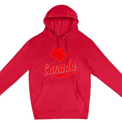 Canadian Maple Leaf Country Canada Premium Pullover Hoodie