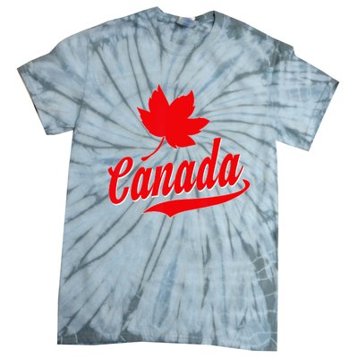 Canadian Maple Leaf Country Canada Tie-Dye T-Shirt