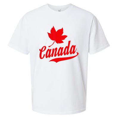 Canadian Maple Leaf Country Canada Sueded Cloud Jersey T-Shirt