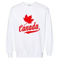 Canadian Maple Leaf Country Canada Garment-Dyed Sweatshirt