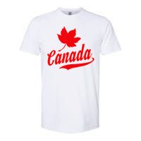 Canadian Maple Leaf Country Canada Softstyle CVC T-Shirt