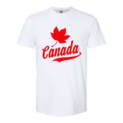 Canadian Maple Leaf Country Canada Softstyle® CVC T-Shirt