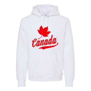 Canadian Maple Leaf Country Canada Premium Hoodie