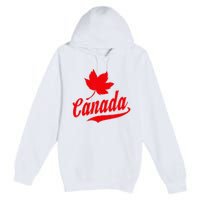 Canadian Maple Leaf Country Canada Premium Pullover Hoodie