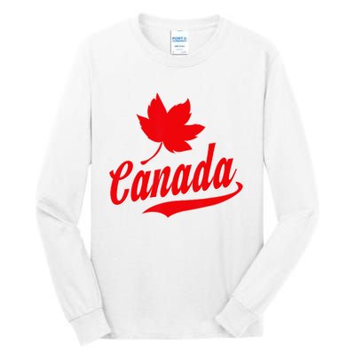 Canadian Maple Leaf Country Canada Tall Long Sleeve T-Shirt