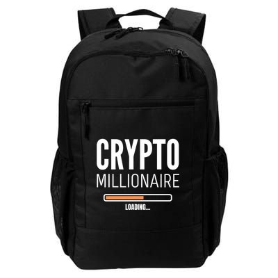 Crypto Millionaire Loading Funny Crypto Currency Backpack