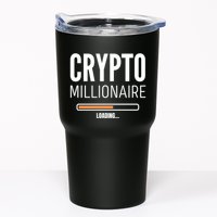 Crypto Millionaire Loading Funny Crypto Currency Tumbler