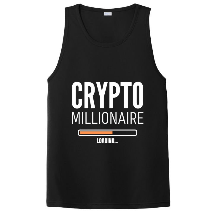 Crypto Millionaire Loading Funny Crypto Currency PosiCharge Competitor Tank
