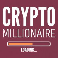 Crypto Millionaire Loading Funny Crypto Currency 16oz Travel Tumbler