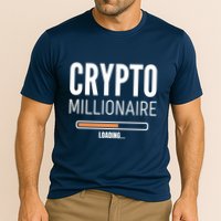 Crypto Millionaire Loading Funny Crypto Currency Performance Shirt