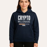 Crypto Millionaire Loading Funny Crypto Currency Hoodie