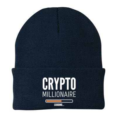 Crypto Millionaire Loading Funny Crypto Currency Beanie