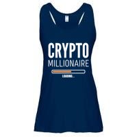Crypto Millionaire Loading Funny Crypto Currency Ladies Essential Flowy Tank