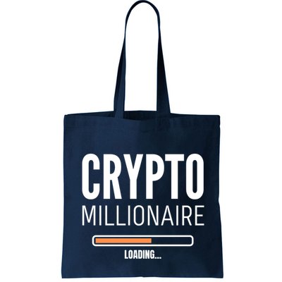Crypto Millionaire Loading Funny Crypto Currency Bag