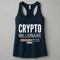 Crypto Millionaire Loading Funny Crypto Currency Womens Tank Top