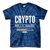 Crypto Millionaire Loading Funny Crypto Currency Tie-Dye T-Shirt
