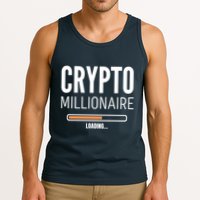 Crypto Millionaire Loading Funny Crypto Currency Tank Top