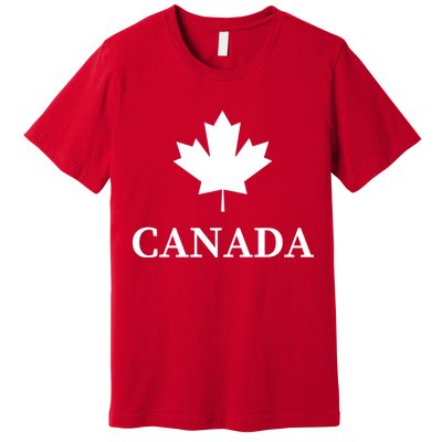 Canada Maple Leaf Canadian Flag Premium T-Shirt