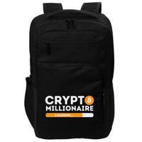 Crypto Millionaire Loading Btc Trader Bitcoin Investor Impact Tech Backpack