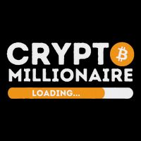 Crypto Millionaire Loading Btc Trader Bitcoin Investor Daily Commute Backpack