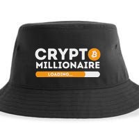 Crypto Millionaire Loading Btc Trader Bitcoin Investor Sustainable Bucket Hat
