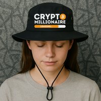 Crypto Millionaire Loading Btc Trader Bitcoin Investor Bucket Hat