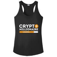 Crypto Millionaire Loading Btc Trader Bitcoin Investor Ladies PosiCharge Competitor Racerback Tank