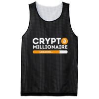Crypto Millionaire Loading Btc Trader Bitcoin Investor Mesh Reversible Basketball Jersey Tank